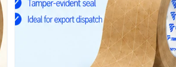 Reinforced Water-Activated Tape